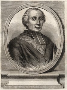 红衣主教Francois-Nicolas-Madeleine (Francois Nicolas Madeleine) Morlot 1795-1862 - 巴黎的Archeveque和红衣主教。 作者 法语学校