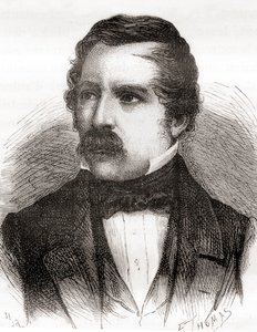 来自 Les Merveilles de la Science 的 Carl August von Steinheil，约 1870 年出版（版画） 作者 French School