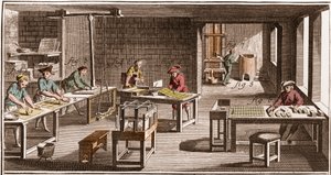卡地亚 - 制造扑克牌 - "The Grande Encyclopedie, ou Dictionnaire Raisonne des Sciences, des Arts et des Metiers"（大百科全书或科学、艺术和专业词典），作者Denis Diderot（1713-1784）和Jean d