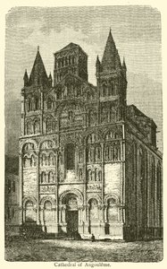 Cathedral of Angouleme (engraving) 作者 法语学校