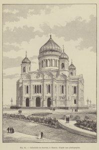 Cathedrale du Sauveur, a Moscou (engraving) 作者 法语学校