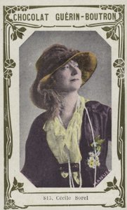 Cecile Sorel（彩色照片） 作者 法语学校