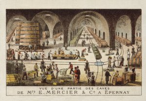 E Mercier＆Co。，Epernay，法国的香槟酒窖 作者 法语学校
