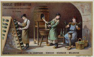 Champagne manufacturing (chromolitho) 作者 法语学校