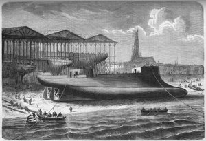 船厂：Belier cuirass "Sphinx "号，由波尔多的 "Chantiers et ateliers de l