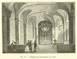 1830年的囚犯教堂 作者 法语学校