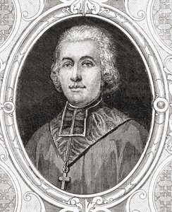 Charles Maurice de Talleyrand-Perigord，来自Louis Blanc的“法国革命史”（1811-82） 作者 法语学校