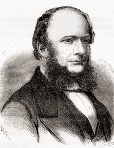 Charles William Siemens, from Les Merveilles de la Science, published c.1870 (engraving) 作者 法语学校