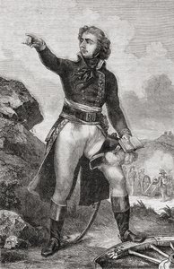 查尔斯十四世（1763-1844）瑞典和挪威国王（1818-44）庞特科尔沃王子，来自“法国革命史”，路易斯·布兰克（1811-82）1847-62 作者 法语学校