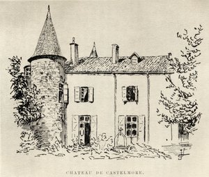 Chateau de Castelmore，来自Charles de Batz-Castelmore的Artagnan回忆录，于1928年出版 作者 法语学校
