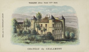 Chateau de Chalamont，Tarare，罗纳 作者 法语学校