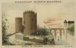 Cinq-Mars城堡，Indre-et-Loire 作者 法语学校
