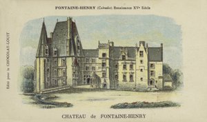 Chateau de Fontaine-Henry，Fontaine-Henry，Calvados 作者 法语学校