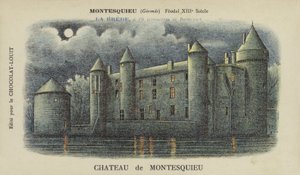 Chateau de Montesquieu，Montesquieu，吉伦特省 作者 法语学校