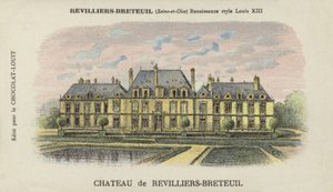 Revilliers-Breteuil城堡，Revilliers-Breteuil，Seine-et-Oise 作者 法语学校
