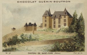 Chateau de Saint-Fons，罗纳 作者 法语学校