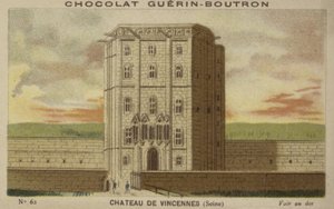 Chateau de Vincennes，塞纳河 作者 法语学校