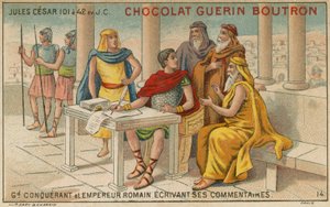 Chocolat Guerin Boutron贸易卡 作者 法语学校