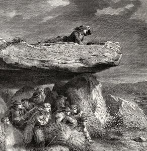 Chouannerie，来自Louis Blanc的“Histoire de la Revolution Francaise”（1811-82） 作者 法语学校