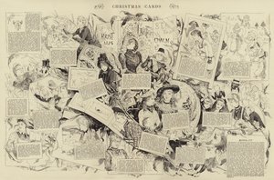 Christmas Cards (engraving) 作者 法语学校