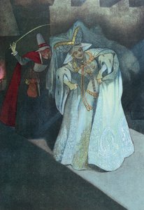 灰姑娘与她的仙女教母，c.1911 作者 法语学校