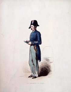 城市警长 七月君主制下警察部队成员的制服（1830-1848） 19世纪 作者 法语学校