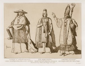 文艺礼服，Touzee艺术品后的图纸，大约1776年