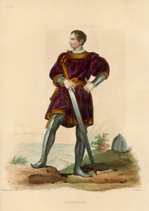 Clisson（彩色雕刻） 作者 法语学校