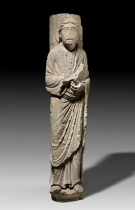 使徒柱状图，马恩河畔沙隆，约1180年（石灰岩 作者 法语学校