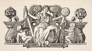 Theatrum Instrumentorum de Besson封面插图的副本，Boris Mestchersky的复制品（d.1957）来自法国民族历史的插图，第一和第二卷，Gabriel Hanotaux 作者 法语学校