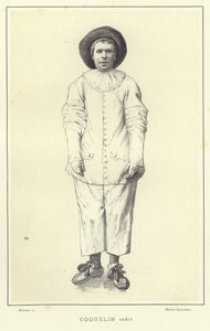 Coquelin cadet，法国演员 作者 法语学校
