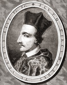 Yel的主教Cornelius Jansen，由Latenacci在Pannemaker之后，由Louis Blanc的“Histoire de la Revolution Francaise”（1811-82） 作者 法语学校
