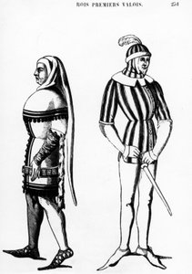 1877年瓦卢瓦的第一批国王的服饰 作者 法语学校