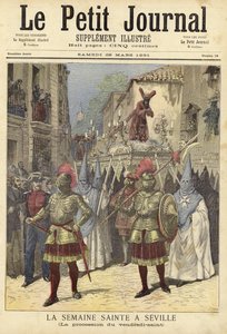 Le Petit Journal的封面，1891年3月28日 作者 French School
