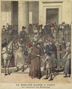 Le Petit Journal的封面，1891年3月28日 作者 法语学校
