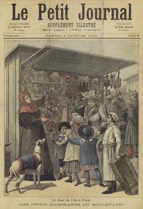 Le Petit Journal的封面，1892年1月2日