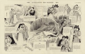 Cueillette des baisers (engraving) 作者 法语学校