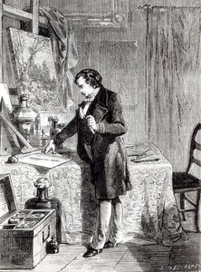 达盖尔在1831年发现了碘化银的光敏感性 作者 法语学校