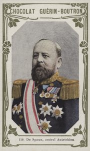 Spaun，奥地利海军上将（彩色照片） 作者 法语学校