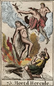 赫拉克勒斯（Heracles）的死亡和神化 摘自Pierre Blanchard 1803年的《青年神话》。 作者 法语学校