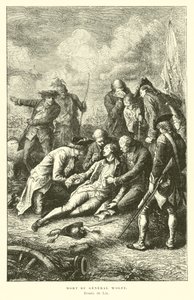 沃尔夫将军之死，1759年 作者 法语学校