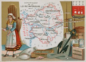 法国西部的Inferieure Loire部门