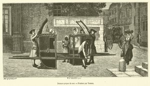Derniers propos du soir (engraving) 作者 法语学校