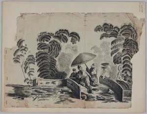 设计图纸，18 世纪晚期 作者 法语学校