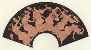 Detail of Greek pottery (colour litho) 作者 法语学校