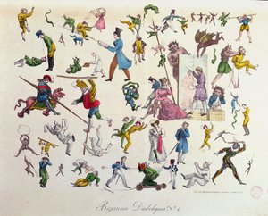 恶魔般的奇怪，1823年 作者 法语学校