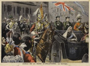 维多利亚女王的钻石纪念日，1897年