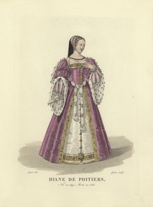 Diane de Poitiers，法国国王亨利二世的最爱
