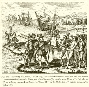 发现美国，1492年5月12日 作者 法语学校