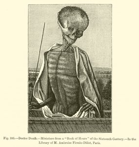 死亡医生（雕刻 作者 法语学校